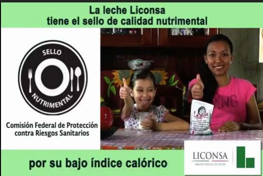 Distintivo nutrimental a Liconsa por su calidad