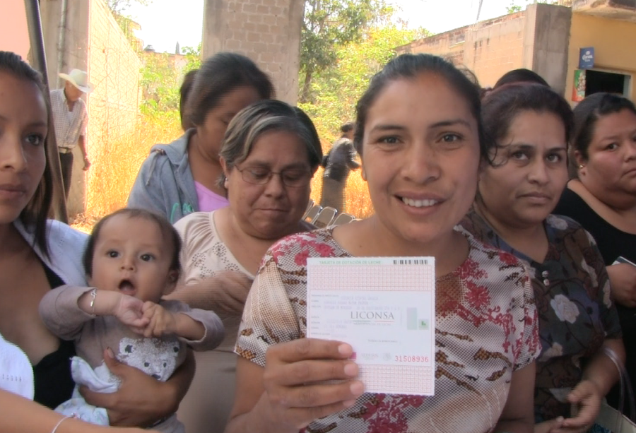 Padrón de Liconsa cumple normas de transparencia