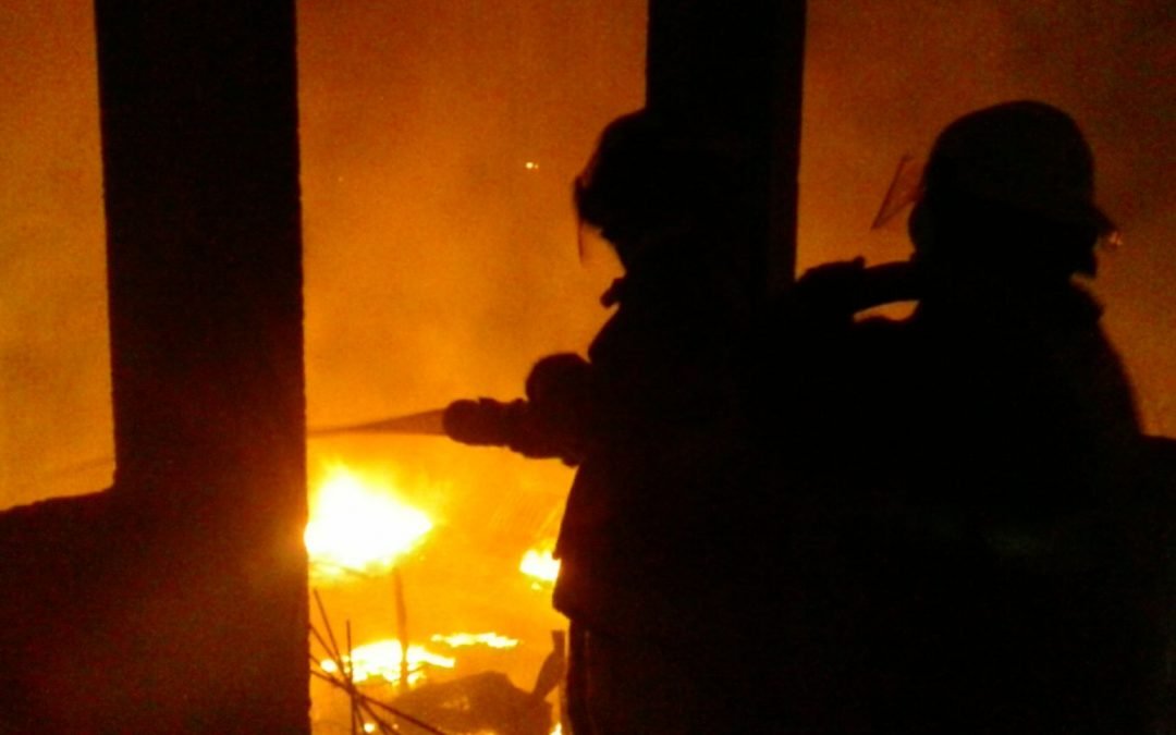 Se incendia una casa en el barrio Corralito