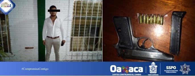 Detienen a sujetos en diferentes puntos de la entidad por portación de armas