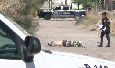 CD JUAREZ: Encuentran enconbijado en un camino de terraceria