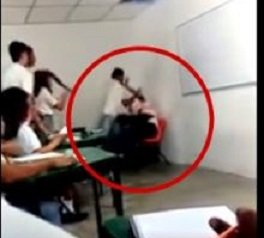 Expulsan a joven por golpear a maestro en Colegio de Bachilleres de Tabasco;