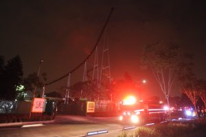 Se incendia juego mecánico de la Feria de Chapultepec