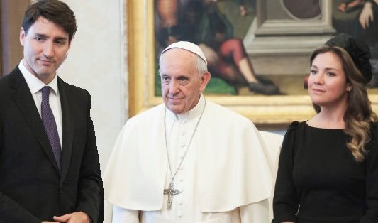 Trudeau pide al papa que la Iglesia Católica pida disculpas a los indígenas canadienses