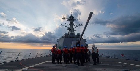 Trump desafía a China al mandar un buque de guerra a aguas en disputa