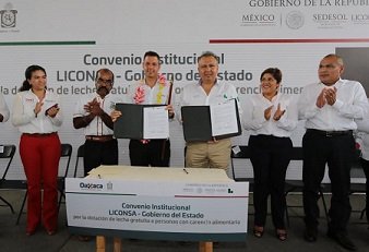 Oaxaca: único estado del país con leche Liconsa gratuita