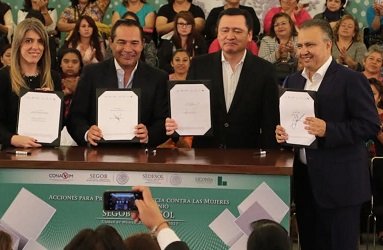SEGOB, SEDESOL y LICONSA contra violencia de género