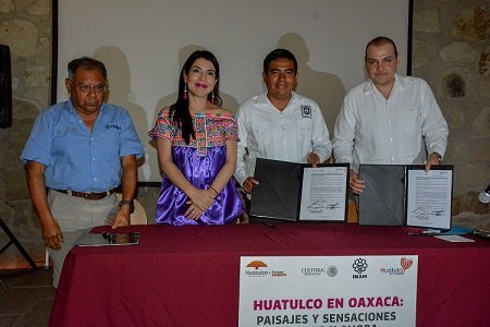 Firman Gobierno de Huatulco e INAH carta de colaboración
