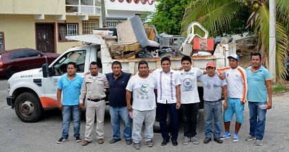 Gobierno de Huatulco continúa acciones de prevención sanitaria