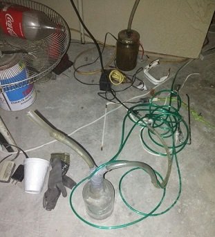 Laboratorio de cristal domicilio donde localizaron a decapitados esta madrugada