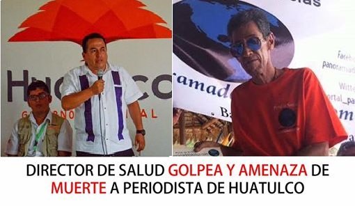 Periodista denuncia agresión de Director de Salud