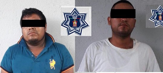 Detienen a dos en el  Istmo por delitos contra la salud