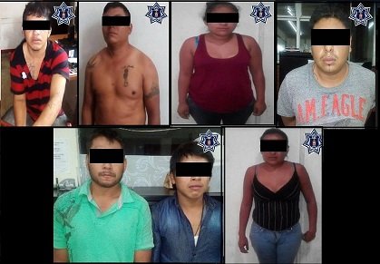 Fuerzas policiales realizan detención conjunta de distribuidores de droga en Tuxtepec