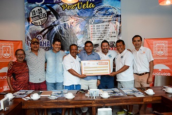 Presentan 5to Torneo Internacional de Pesca Deportiva de Pez Vela Huatulco 2017