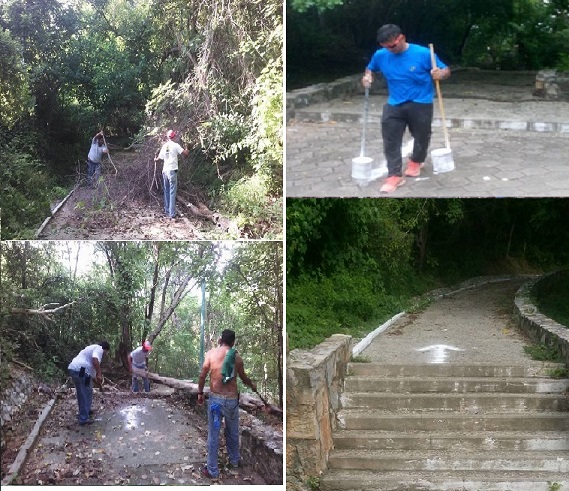 Preparativos para la Carrera Urban Race Huatulco