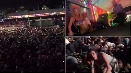 Así se fue registrando en redes sociales la masacre en Las Vegas