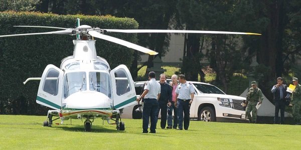 Emilio Gamboa interrumpe con helicóptero el mundial de arquería en Campo Marte