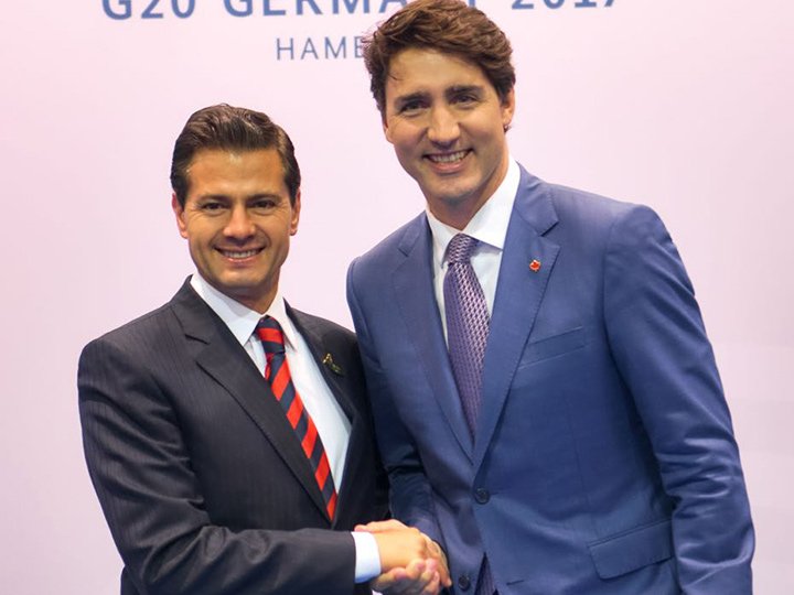 Justin Trudeau visitará México 12 y 13 de octubre