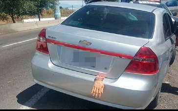 Sólo en Tlaxcala! Disfraz de Halloween provoca persecución policiaca