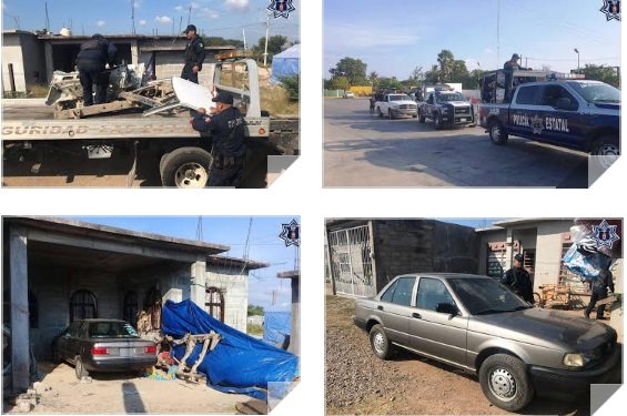 Detectan unidades de motor y autopartes robadas en el Istmo