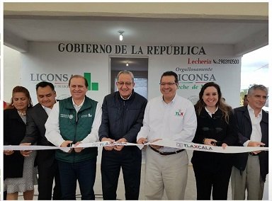 El número de lecherías Liconsa en Tlaxcala creció en 31 por ciento