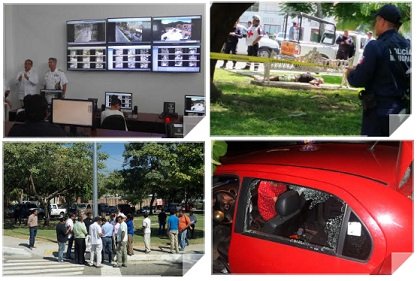 Robos y homicidios a pie de las cámaras de video vigilancia, y no sirven en Huatulco