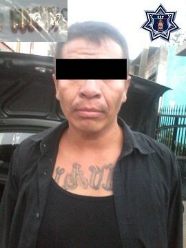 Detiene policía estatal a sujeto en posesión de municiones de arma de fuego