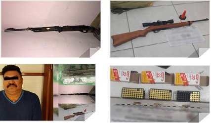 Detienen aquí a presunto operador del “Cártel de Sinaloa”.