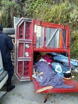 Mueren 18 guadalupanos en accidente