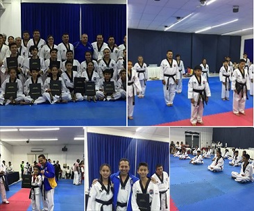 Nueva Generación de Cinta Negra en Tae kwon Doo en Huatulco