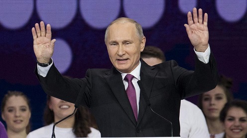 Putin anuncia su candidatura a la reelección en las presidenciales rusas de 2018