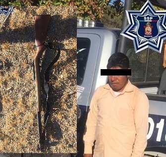 Detenido en la región de la Mixteca por portación ilegal de arma de fuego: SSPO