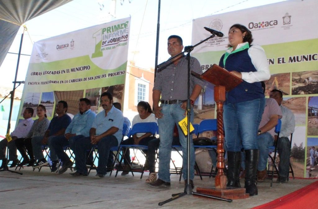 Impera tranquilidad y hermandad en el municipio de San José del Progreso: Atristain Orozco