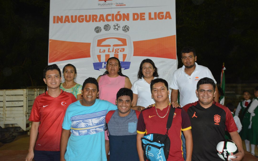 Inaugura Gobierno de Huatulco Liga HUX de Fútbol Rápido 2018