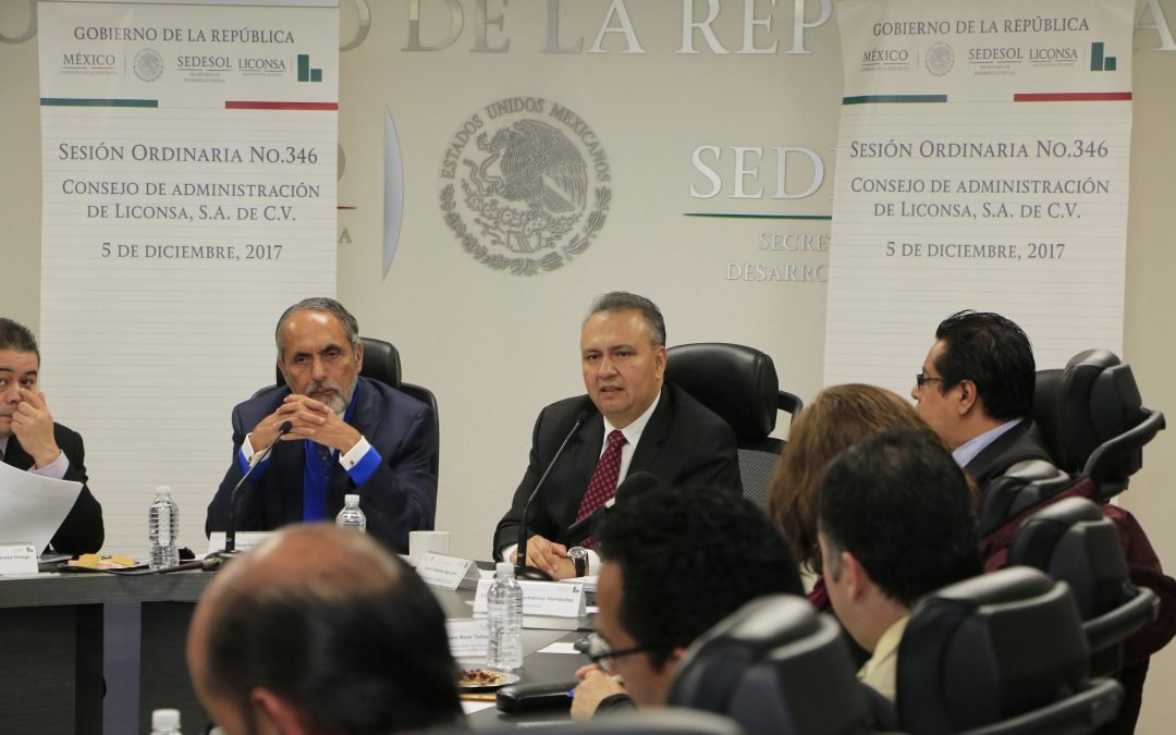 Liconsa logró superávit de 329 MDP en 2017