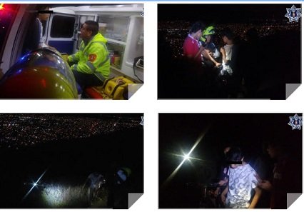 Localizan a menor extraviado en el paraje la Mona de Monte Albán