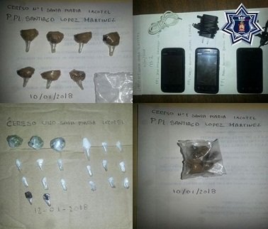 Reportan 48 revisiones y 28 decomisos en sistema penitenciario