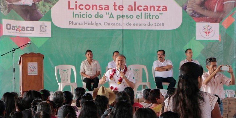 “A peso el litro” de Liconsa, incrementa 600% distribución de leche