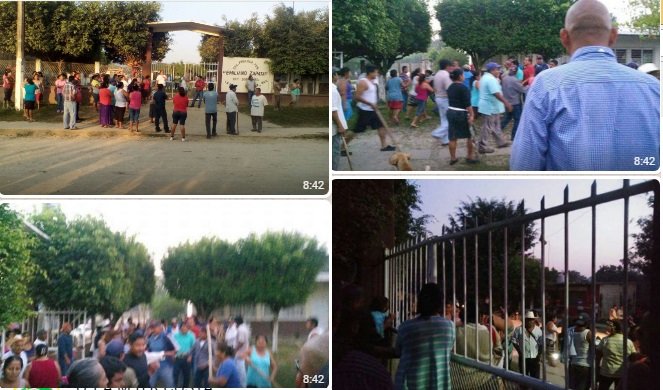 Civiles armados con piedras y machetes “corretean” a maestros de la Sección 22