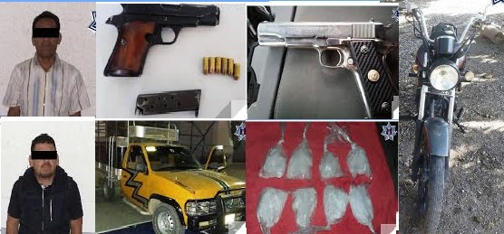 Detiene Policía Estatal a Cinco personas por la presunción de delitos del fuero federal
