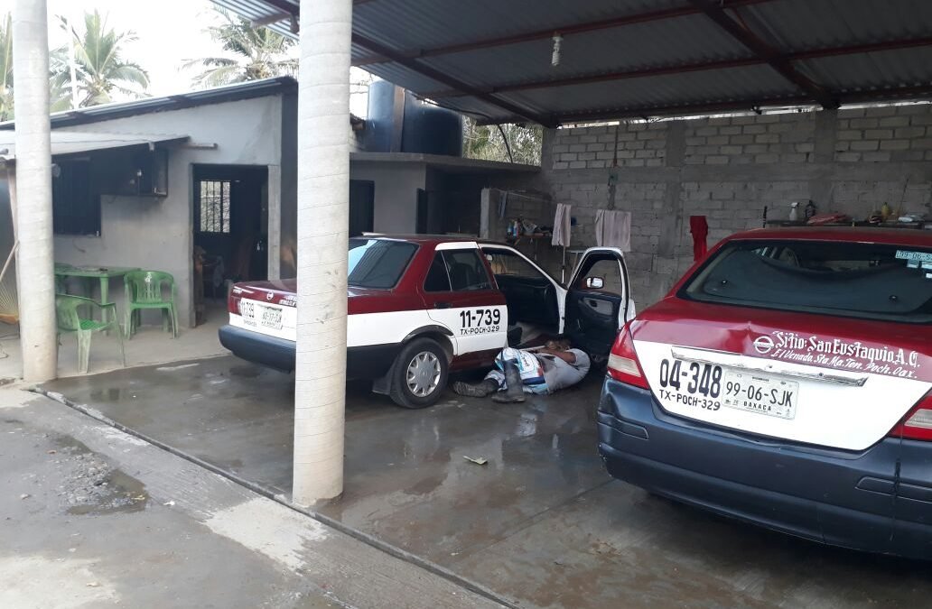 Ejecutan a dueño de auto lavado en San Antonio Tonameca