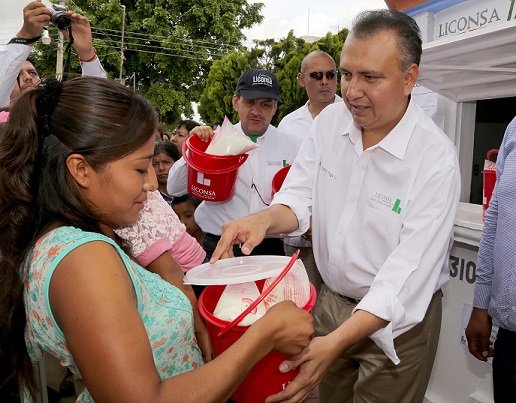 En 5 años, Liconsa incrementó en 43% lecherías en la zona rural