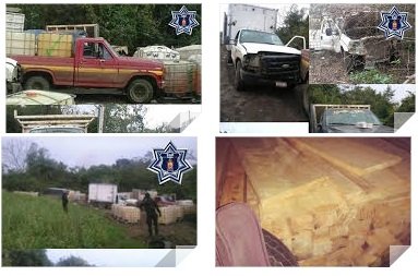 La SSPO detiene vehículos con más de 30 mil litros de hidrocarburos