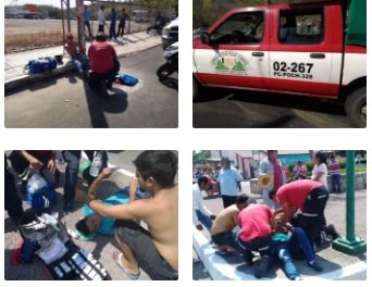 Accidentes de motos en Huatulco