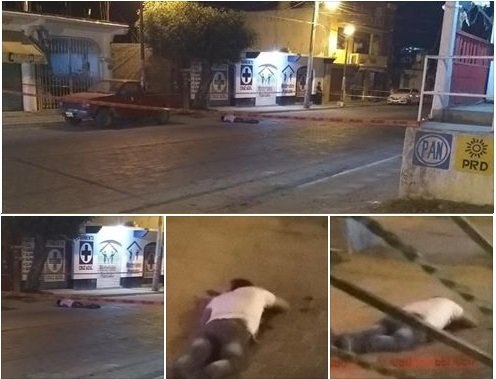 Asesinan a Huatulqueño en calle del centro de la cabecera Municipal
