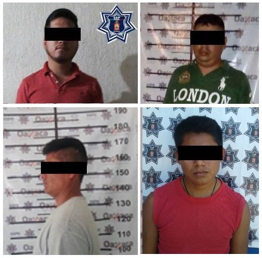 4 personas fueron detenidas