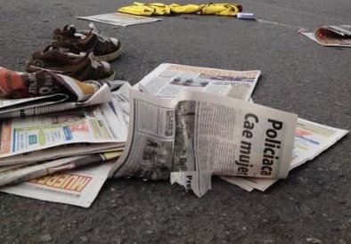 Ejecutan a voceador del periódico el Tiempo