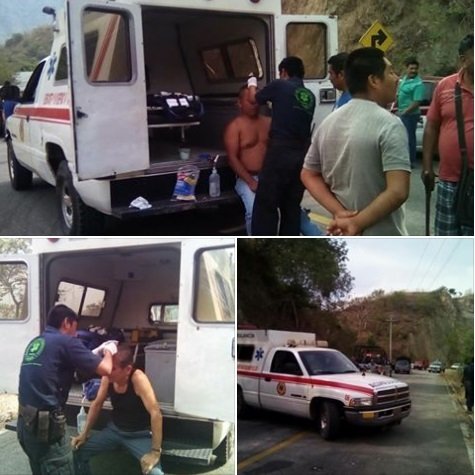 *Elementos de rescate y urgencias médicas delegación san José del progreso*