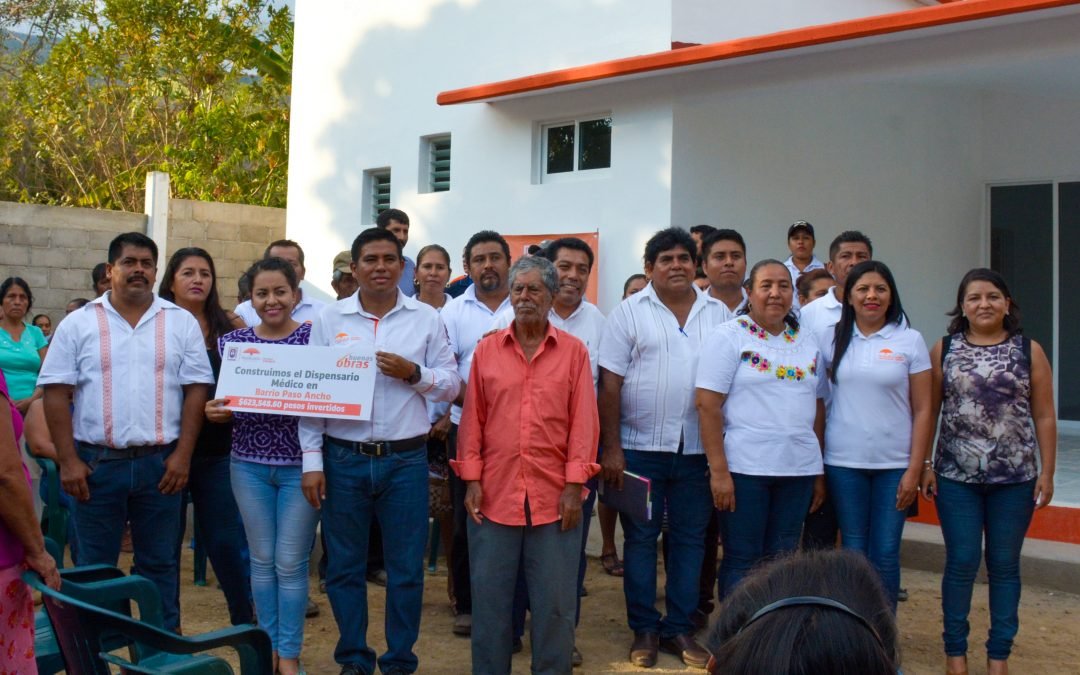 Gobierno de Huatulco inaugura obra en Paso Ancho