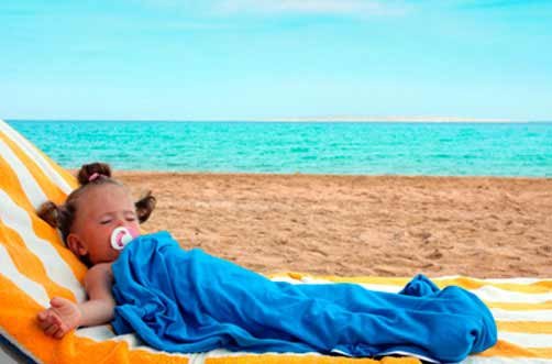 Golpe de calor en bebés: cómo actuar